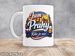 Hrnek - 0450 - Jsem z Prahy, kdo je víc